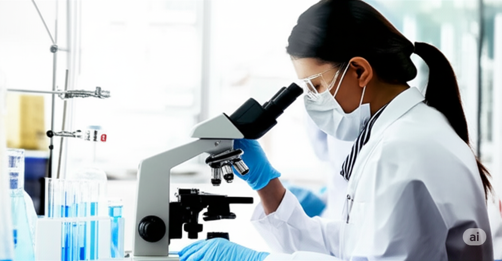 Scientist researching NeuroPrime